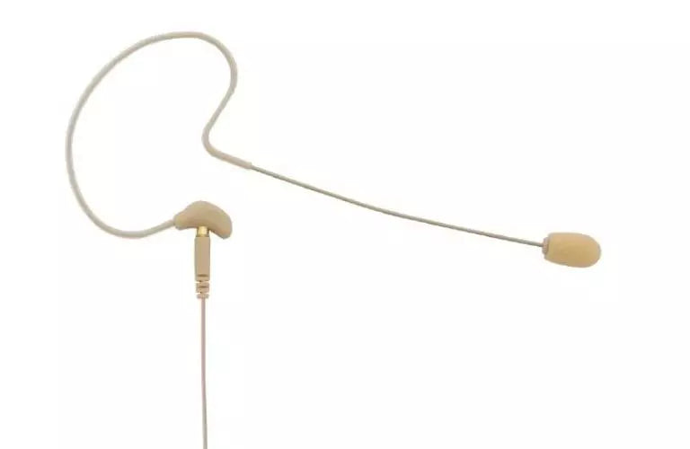 Televic TG H57 Ear Hook Condenser Microphone (Tan) - 71.04.0160