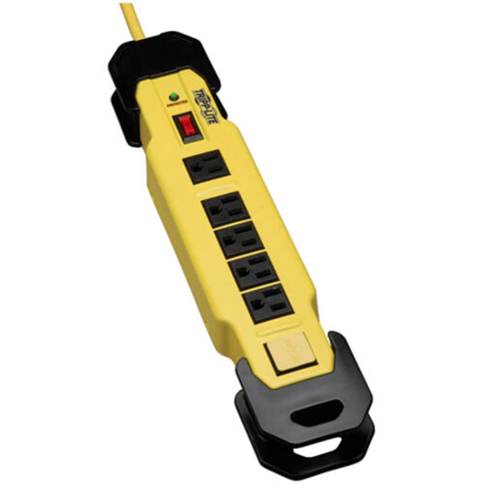 Eaton TLM615SA Protect It! 6-Outlet Industrial Safety Surge Protector, 15 ft. Cord Surge Protectors & Power Strips Eaton
