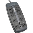 Eaton TLP1008TEL 10-Outlet Surge Protector, 8 ft. (2.43 m) Cord Surge Protectors & Power Strips Eaton
