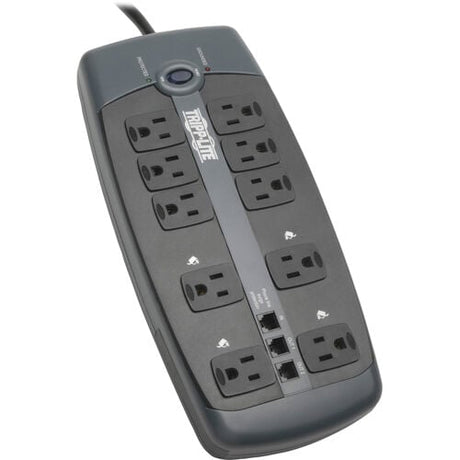 Eaton TLP1008TEL – 10-Outlet Surge Protector with Tel/DSL Line Surge Protectors & Power Strips Eaton