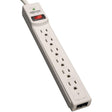 Eaton TLP604TEL – 6-Outlet Surge Protector with Phone Protection Surge Protectors & Power Strips Eaton