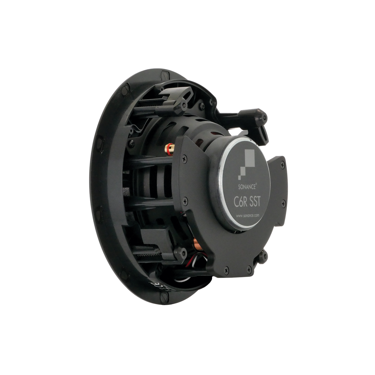 Sonance C6R SST – 6.5-Inch In-Ceiling Speaker, Black In-Ceiling Speakers Sonance