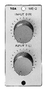 TOA WE-2 – 2-Module Port Expander Audio Signal Processing TOA