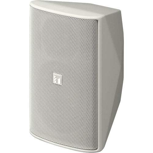 TOA Electronics 4" 2-Way Weather Proof Speaker with Transformer (White) - F-1000WTWP - Creation Networks