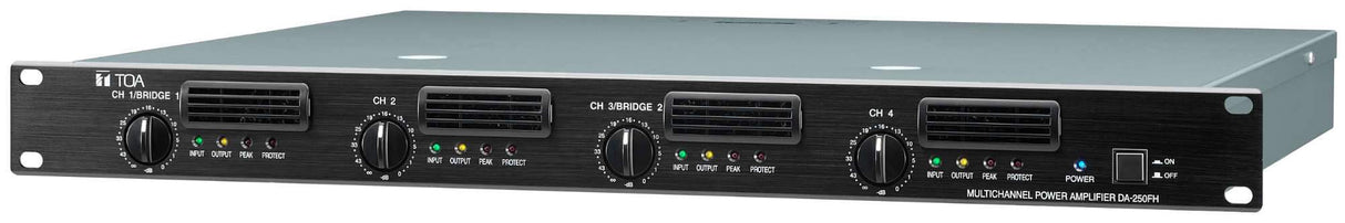 TOA Electronics 4-Channel Digital Amplifier (250W/Channel, 70V) - DA-250FH CU - Creation Networks