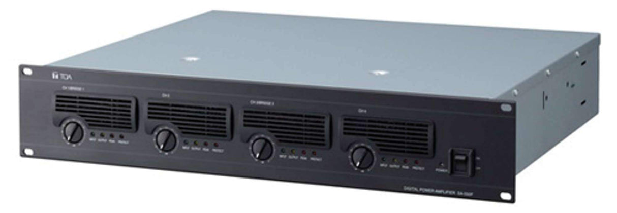 TOA Electronics 4-Channel Digital Amplifier (550W Per Channel @ 4 Ohms) - DA-550F CU - Creation Networks