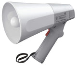 TOA Electronics 6W Compact Handheld Megaphone (Gray) - ER-520 Intercoms TOA