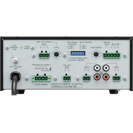 TOA Electronics Amplifier & Mixer - BG-235 CU - Creation Networks