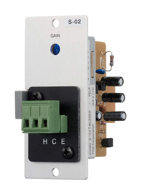 TOA Electronics Buzzer/Yelp Tone Generator Module - S-02S T - Creation Networks