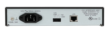 TOA Electronics C/O Interface Unit - N-8000CO CU - Creation Networks