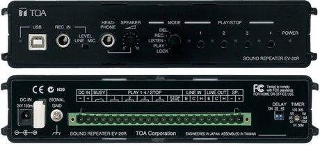 TOA Electronics Digital Message Repeater - Digital Message Repeater - Creation Networks