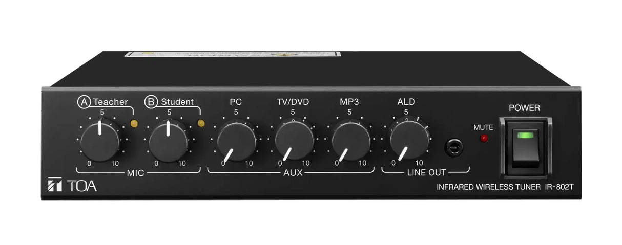 TOA Electronics Infrared Wireless Tuner - IR-802T CU - Creation Networks