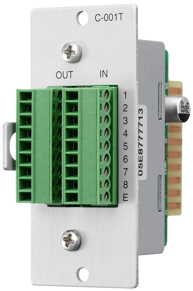 TOA Electronics Input / Output Control Module - C-001T - Creation Networks