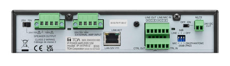 TOA Electronics IP Power Amplifier 12W - IP-A1PA12 - Creation Networks