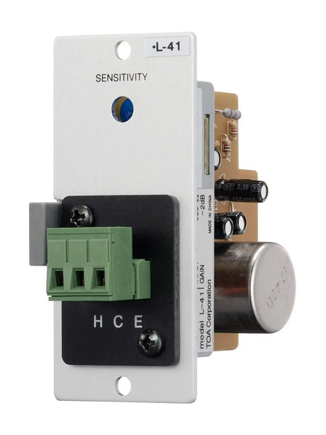 TOA Electronics Line Input Module - L-41S T - Creation Networks