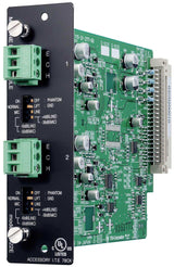 TOA Electronics Mic/Line Input Module (20 bits monaural type) - D-922E Audio Components TOA