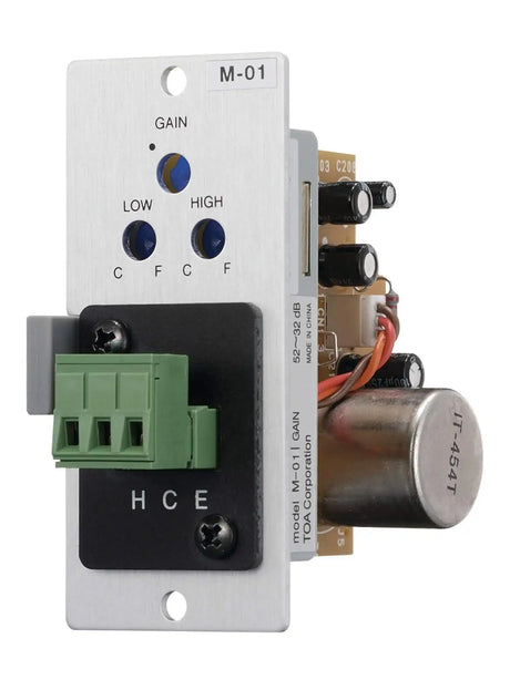 TOA Electronics Microphone Input Module - M-01S T - Creation Networks