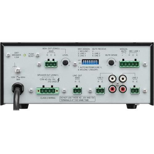 TOA Electronics Mixer Amplifier - BG-220 CU - Creation Networks