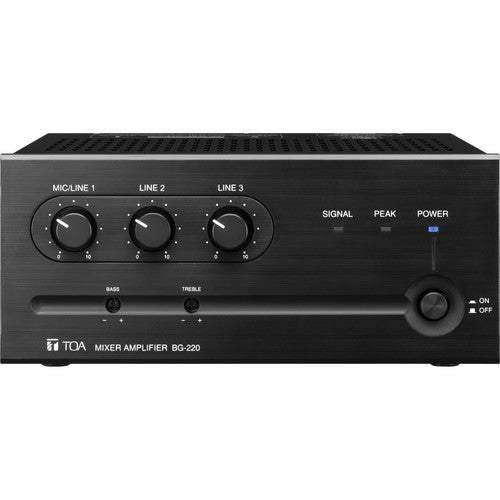 TOA Electronics Mixer Amplifier - BG-220 CU - Creation Networks
