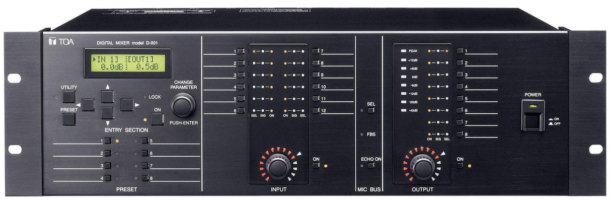 TOA Electronics Modular Digital Mixer - D-901 - Creation Networks