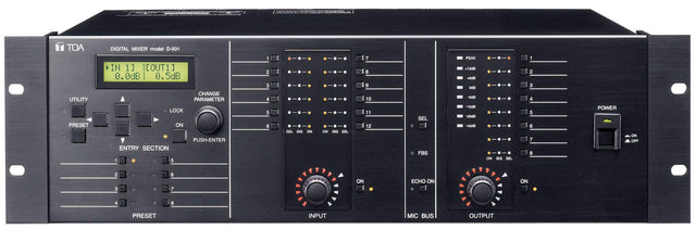 TOA Electronics Modular Digital Mixer - D-901 - Creation Networks