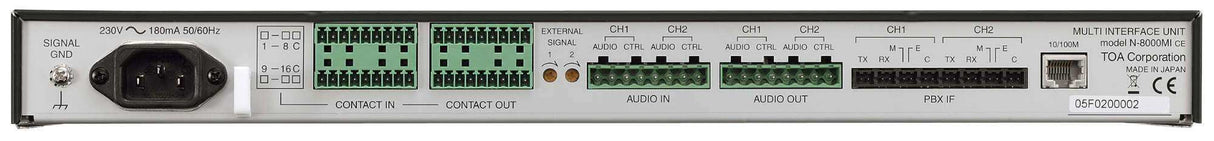 TOA Electronics Multi Interface Unit - N-8000MI CU - Creation Networks