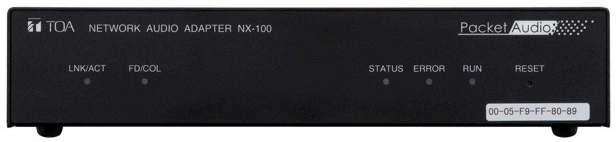 TOA Electronics Network Audio Adapter with Power Supply - NX100PS - Creation Networks
