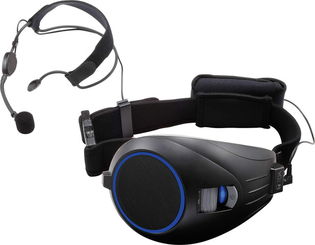 TOA Electronics Personal PA System with Headset Microphone and Bluetooth Streaming - ER-1000A-BT AMQ - Creation Networks