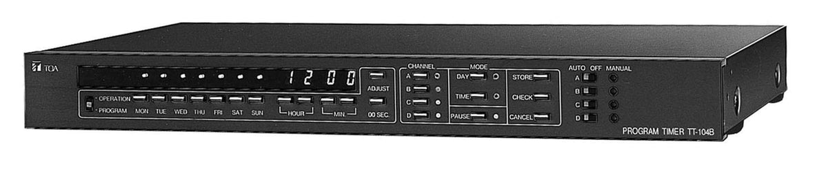 TOA Electronics Program Timer - TT-104B 304L - Creation Networks
