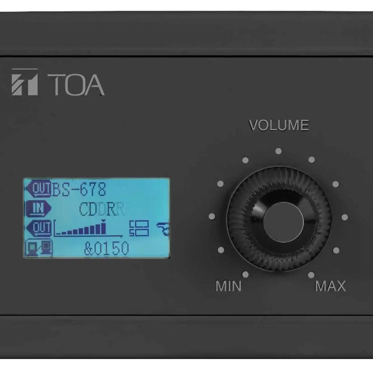 M-8080D Remote Control Panel Knob | TOA M-800RCB – Creation Networks