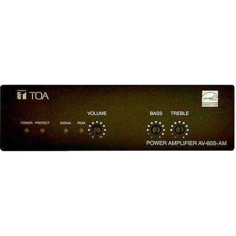 TOA Electronics Single-Channel Micro Install Amplifier - AV-60S-AM - Creation Networks
