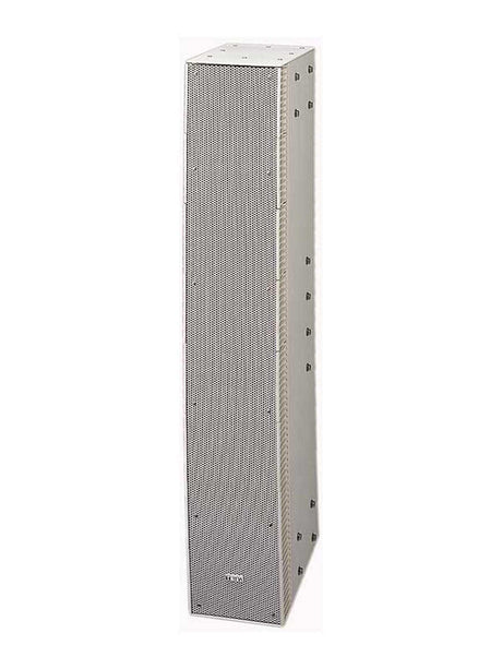 TOA Electronics Slim Line Array Module- Curved- 600W, White (Weather Resistant) - SR-S4SWP - Creation Networks