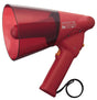 TOA Electronics Splash-Proof 6W Handheld Megaphone with Siren (Red) - ER-1206S - Creation Networks