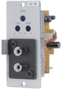 TOA Electronics Unbalanced Stereo Line Input Module - U-13R - Creation Networks