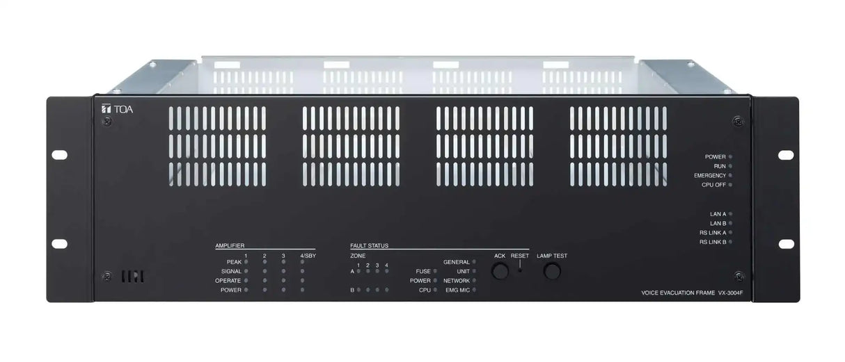 TOA Electronics Voice Alarm System Frame - VX-3004F AMQ - Creation Networks