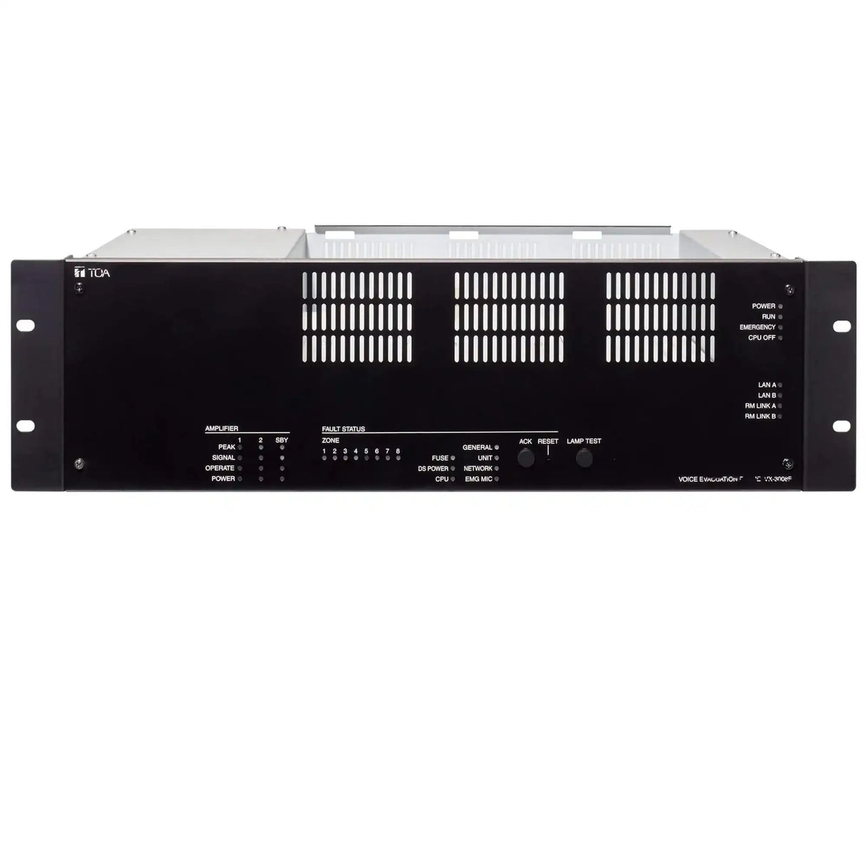 TOA Electronics Voice Alarm System Frame - VX-3008F AMQ - Creation Networks