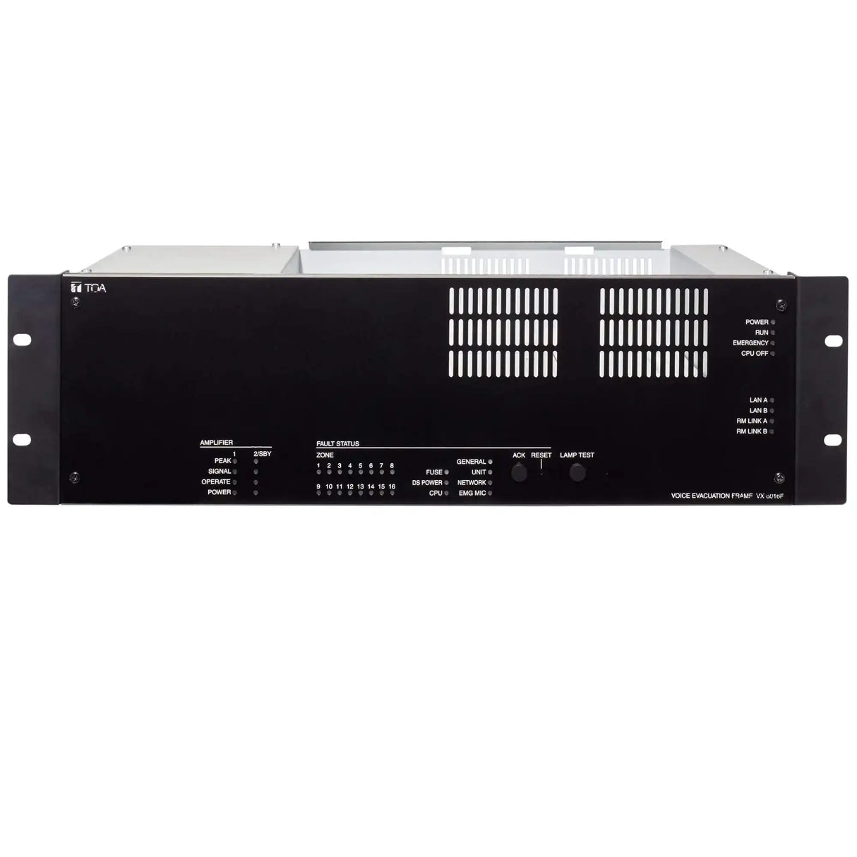 TOA Electronics Voice Alarm System Frame - VX-3016F AMQ - Creation Networks