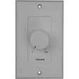 TOA Electronics Volume Control Attenuator Wall Plate Unit with Priority Relay (100 W, White) - AT-100EMG-AM - Creation Networks