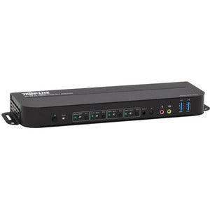 Tripp Lite HDMI USB KVM SWITCH 4-PORT 4K 60HZ HDR HDCP 2.2 IR USB SHARING - B005-HUA4 - Creation Networks
