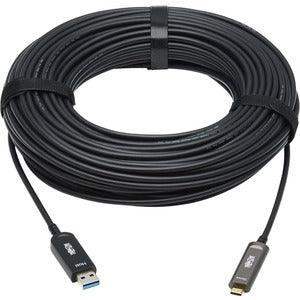 Tripp Lite U428F-20M-D3 USB-A to USB-C AOC Cable - Creation Networks