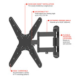 Peerless-AV TVA750 – TruVue Articulating Wall Mount 32-50" TV Mounts Peerless-AV