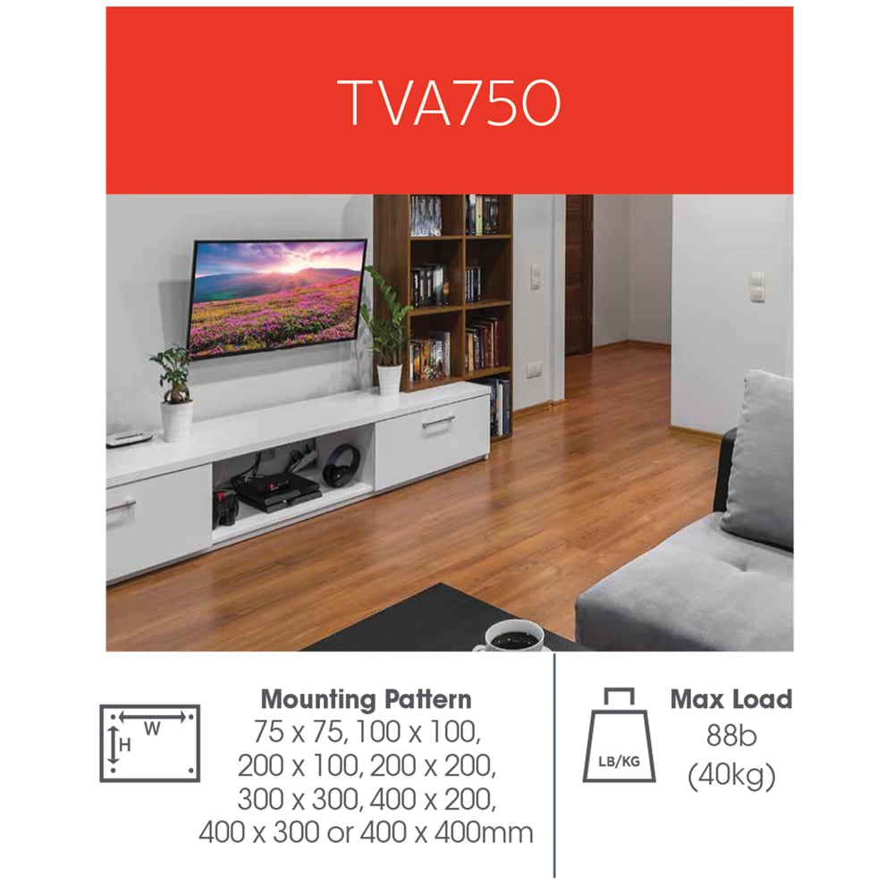 Peerless-AV TVA750 – TruVue Articulating Wall Mount 32-50" TV Mounts Peerless-AV
