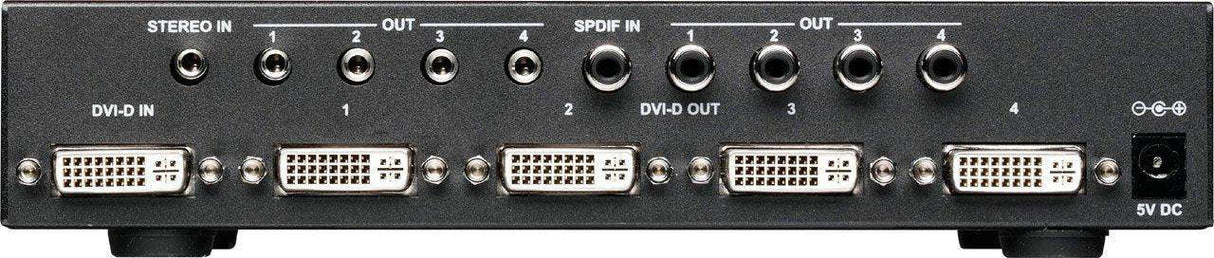tvONE 1x4 DVI Distribution Amplifier w/Audio and HDCP - 1T-DA-564 - Creation Networks