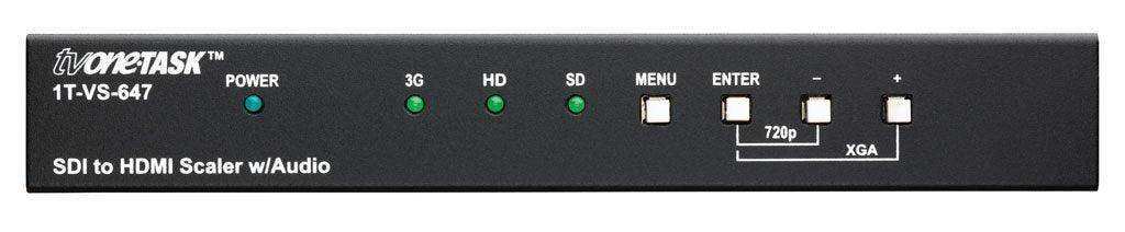 tvONE 3G-SDI to HDMI Scaler with SDI Loop-thru and Audio Out - 1T-VS-647 - Creation Networks