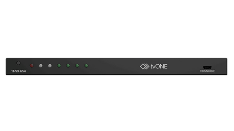 tvONE 4x1 4K60 HDMI 2.0 Ultra slim switcher with HDCP 2.2 - 1T-SX-654 - Creation Networks