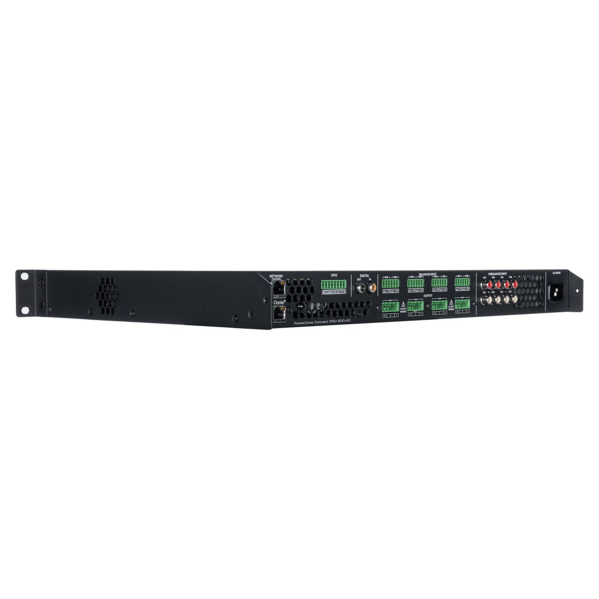 Sonance PowerZone Connect PRO 600.4D – Amp with Dante Amplifiers Sonance