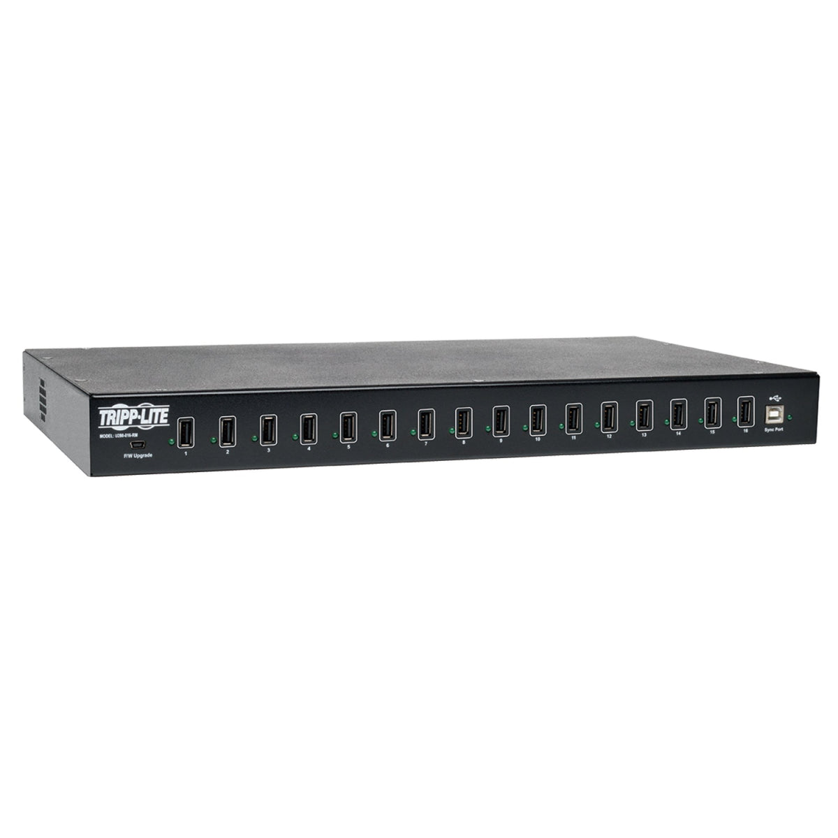 Eaton U280-016-RM – 16-Port Rack-Mount USB Charging Hub USB Chargers, Hubs & Docks Eaton