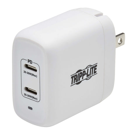 Eaton U280-W02-40C2-G – Dual-Port GaN USB-C Wall Charger USB Chargers, Hubs & Docks Eaton