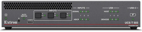 Extron UCS 504 New 4x2 4K Collaboration Switcher & Scaling Receiver control Extron