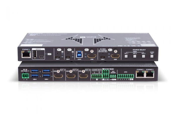 LightWare UCX-4x3-HC40 Universal Switcher with HDMI 2.0 and USB-C connectivity - 91310089